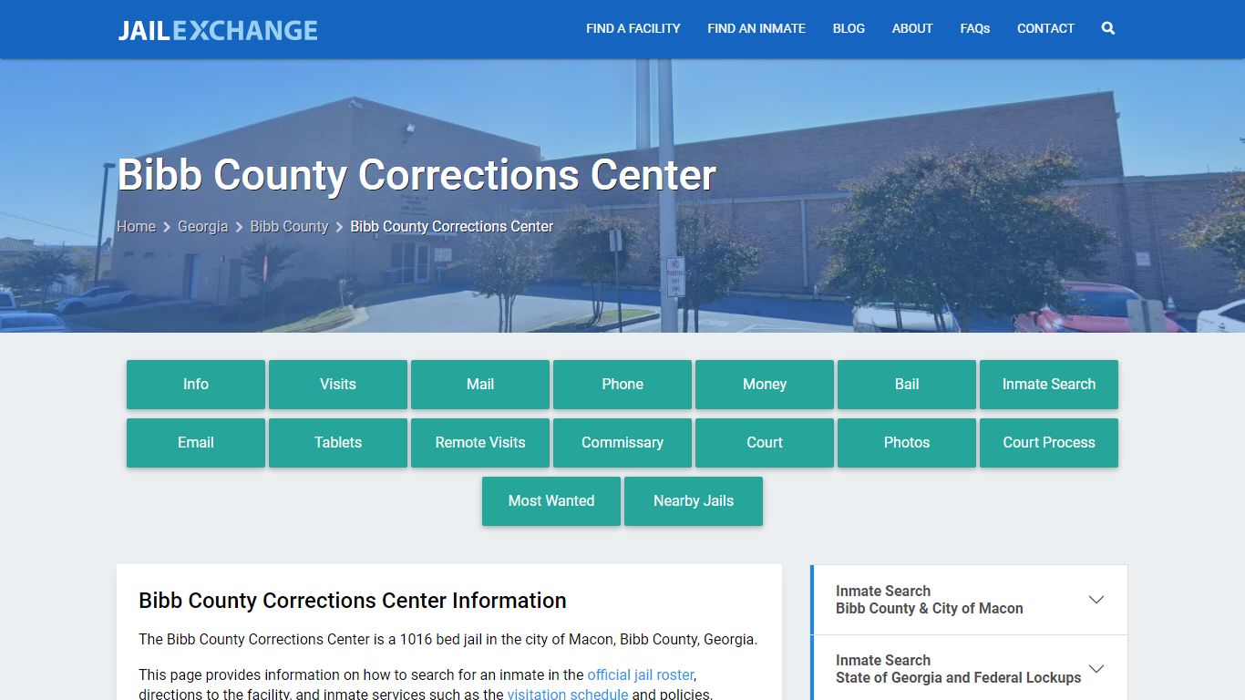 Bibb County Corrections Center - Jail Exchange